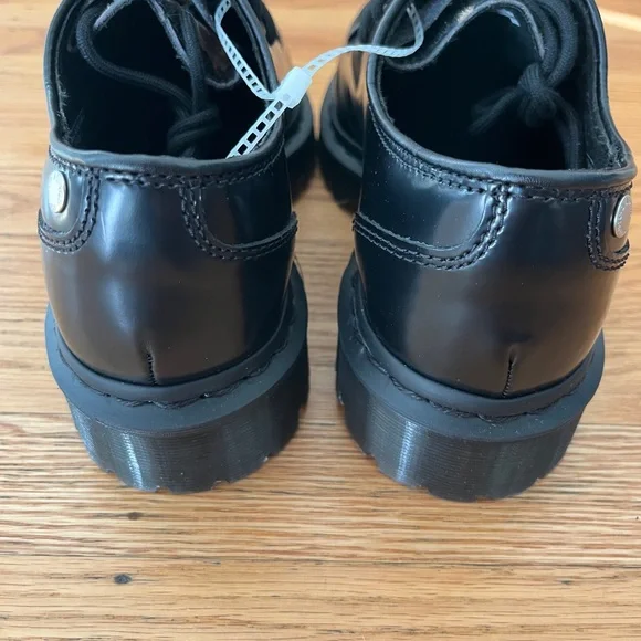 NEW Dr. Martens Zeffir 3i Bex Buttero Hair On Black Leather Men Size 9/Womens 10 - Picture 5 of 9